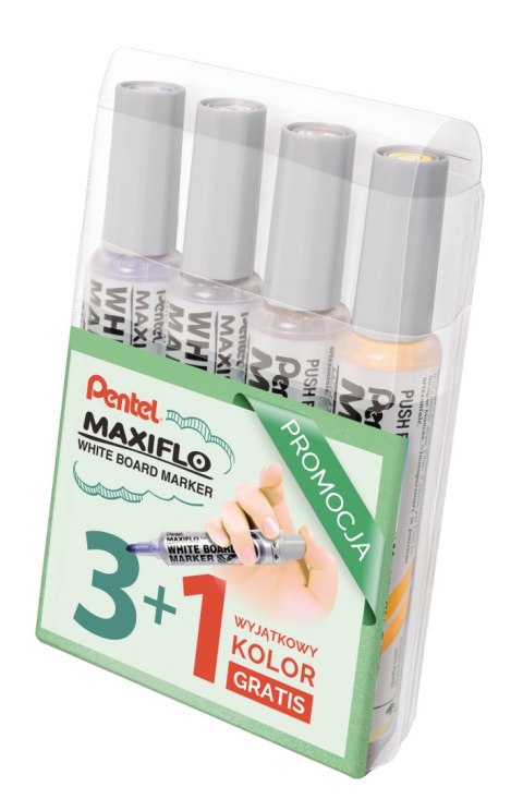Marker such. MAXIFLO (4) MWL5M-WA4AACVPL PENTEL w etui Marker such. MAXIFLO (4) MWL5M-WA4AACVPL PENTEL w etui