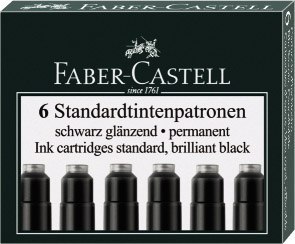 Naboje krótkie FC185507(6)czarne FABER CASTEL Naboje krótkie FC185507(6)czarne FABER CASTEL