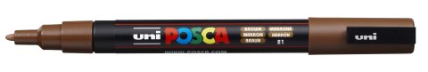 Marker z tuszem pigmentowym PC-3M brązowy POSCA UNPC3M/DBR Marker z tuszem pigmentowym PC-3M brązowy POSCA UNPC3M/DBR