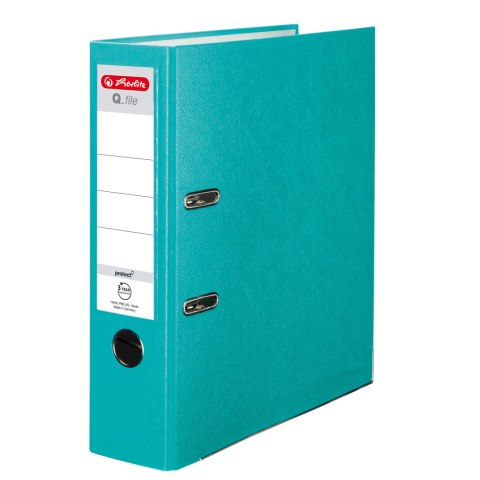 Segregator A4/80mm Q.FILE turkus 11178928 Herlitz Segregator A4/80mm Q.FILE turkus 11178928 Herlitz