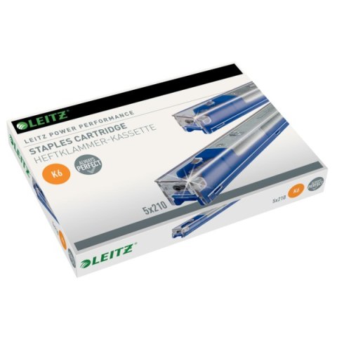 Zszywki K6 do zszywacza kasetowego 5551 i 5550 26/6 LEITZ 55910000 Zszywki K6 do zszywacza kasetowego 5551 i 5550 26/6 LEITZ 55910000