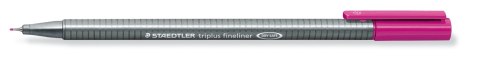 Cienkopis triplus, trójkątny, 0.3 mm, cyklamen, Staedtler S 334-61 Cienkopis triplus, trójkątny, 0.3 mm, cyklamen, Staedtler S 334-61