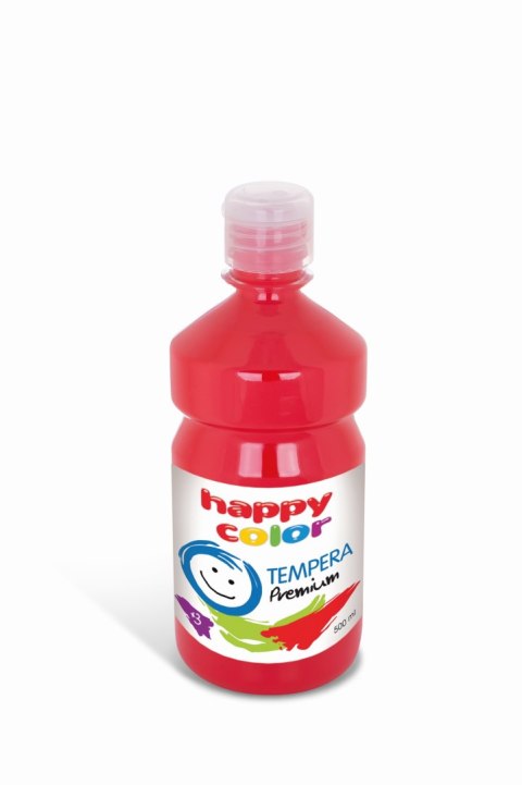 Farba tempera Premium 500ml, ciemnoczerwony, Happy Color HA 3310 0500-26 Farba tempera Premium 500ml, ciemnoczerwony, Happy Color HA 3310 0500-26