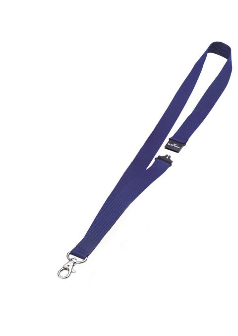 Smycz ciemnoniebieska do identyfikatorów 20mm (10szt.) z odp.zabezp.813707 DURABLE (X) Smycz ciemnoniebieska do identyfikatorów 20mm (10szt.) z odp.zabezp.813707 DURABLE (X)