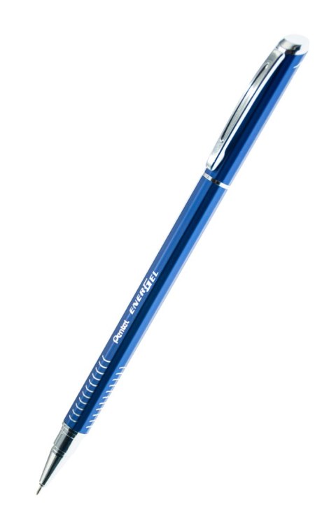 Cienkopis kulkowy ENERGEL SLIM 0.5 niebieska obudowa BLN455 Cienkopis kulkowy ENERGEL SLIM 0.5 niebieska obudowa BLN455