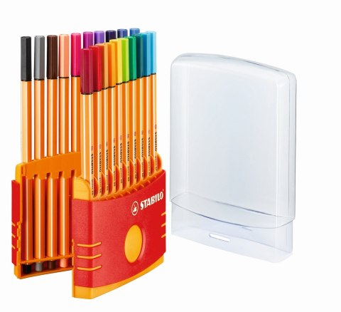 Cienkopis STABILO point 88 komplet 20szt COLOR PARADE 8820-03 Cienkopis STABILO point 88 komplet 20szt COLOR PARADE 8820-03