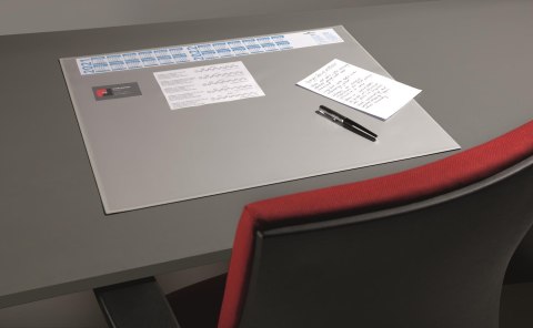 Podkład na biurko z kalendarzem 520x650 mm szary 720410 DURABLE Podkład na biurko z kalendarzem 520x650 mm szary 720410 DURABLE