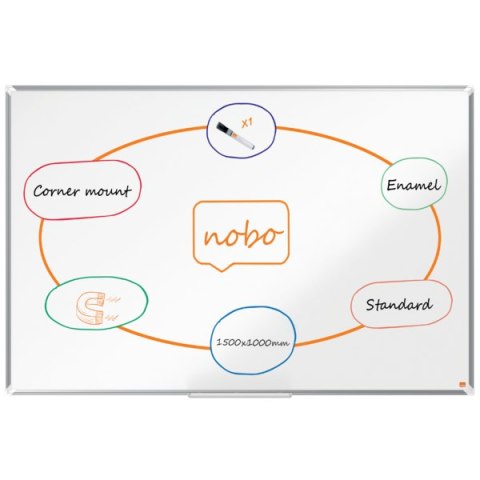 Tablica porcelanowa Nobo Premium Plus 1500x1000mm 1915146 Tablica porcelanowa Nobo Premium Plus 1500x1000mm 1915146