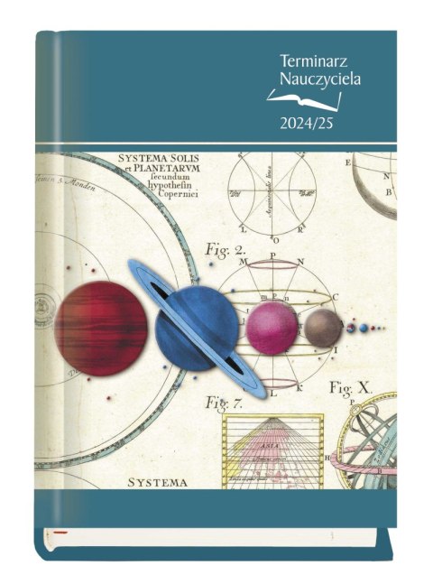 Terminarz NAUCZYCIELA 2024/2025 NAUKA 125 mm x 185 mm T-155F-01 Michalczyk i Prokop kalendarz