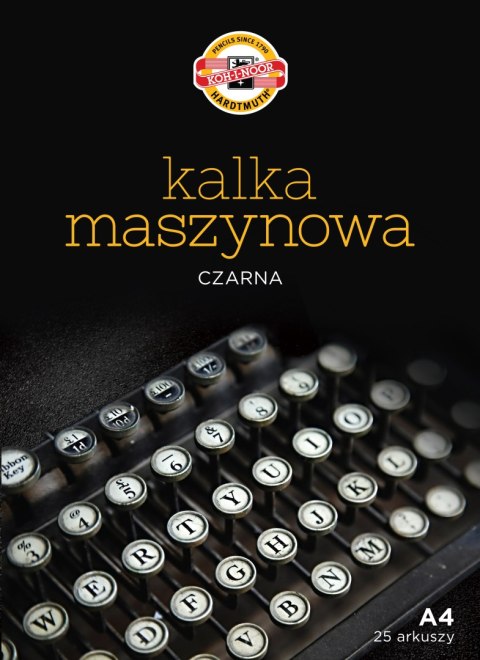 Kalka maszynowa A4, 25ark. KOH-I-NOOR Kalka maszynowa A4, 25ark. KOH-I-NOOR