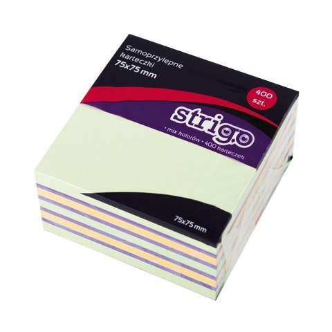 Karteczki samoprz.75x75 400k.pastelowe SSN002 Karteczki samoprz.75x75 400k.pastelowe SSN002