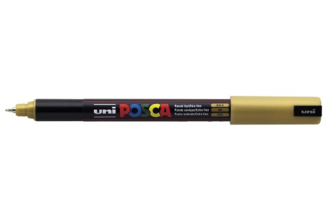 Marker z tuszem pigmentowym PC-1MR złoty POSCA UNPC1MR/DZL Marker z tuszem pigmentowym PC-1MR złoty POSCA UNPC1MR/DZL