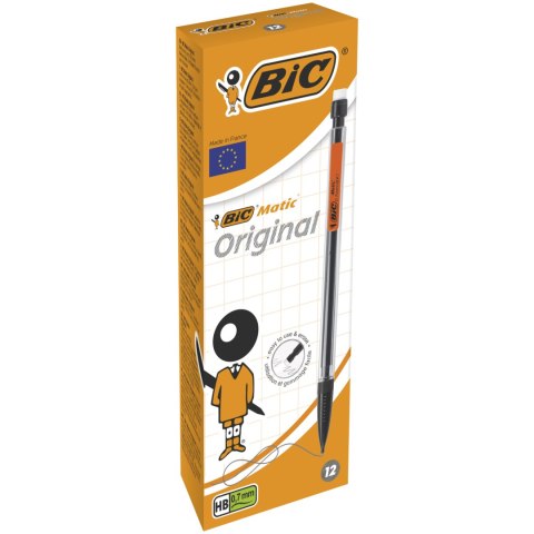 Ołówek z gumką BIC Matic Original 0,7mm HB , 8209591 Ołówek z gumką BIC Matic Original 0,7mm HB , 8209591