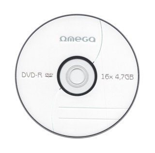 Płyta OMEGA DVD-R 4,7GB 16X KOPERTA (1) OMD16K1- -a