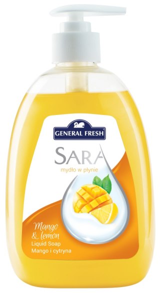 Mydło w płynie SARA 500ml MANGO i cytryna GENERAL FRESH