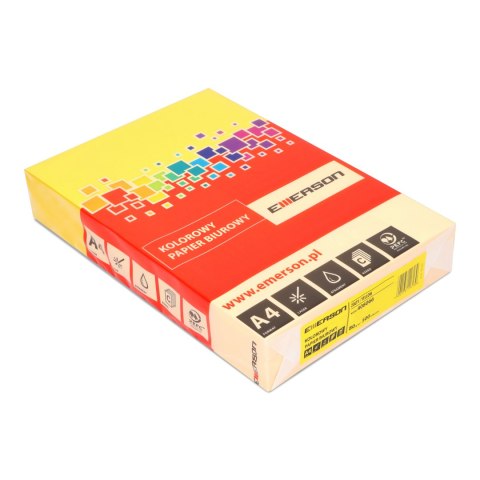 Papier xero A4 80g żółty xem408066 EMERSON Papier xero A4 80g żółty xem408066 EMERSON