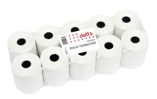 Rolki termiczne DOTTS 57x30m (10szt) BPA FREE