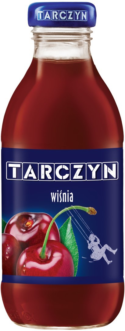 TARCZYN WIŚNIA 300ml butelka szkło TARCZYN WIŚNIA 300ml butelka szkło