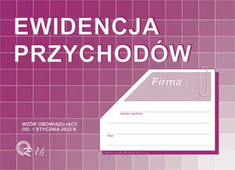 Ewidencja przychodów A5 R01-H MICHALCZYK I PROKOP album/offset (od 1 styczeń 2022)