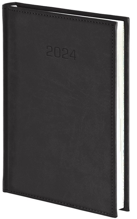 Kalendarz Vivella A4 Tygodniowy 216 A4TB czarny 2025 WOKÓŁ NAS Kalendarz Vivella A4 Tygodniowy 216 A4TB czarny 2025 WOKÓŁ NAS