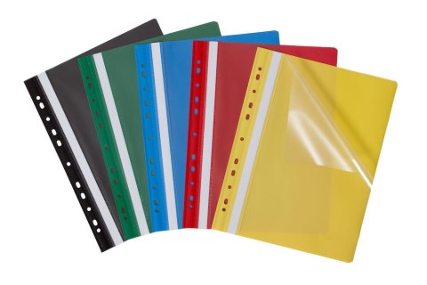 Skoroszyt z perforacją EVO, A4 granatowy BANTEX BUDGET 400076701 Skoroszyt z perforacją EVO, A4 granatowy BANTEX BUDGET 400076701