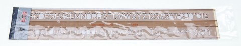 Szablon CYFROWO-LITEROWY 1.0 748010 Szablon CYFROWO-LITEROWY 1.0 748010
