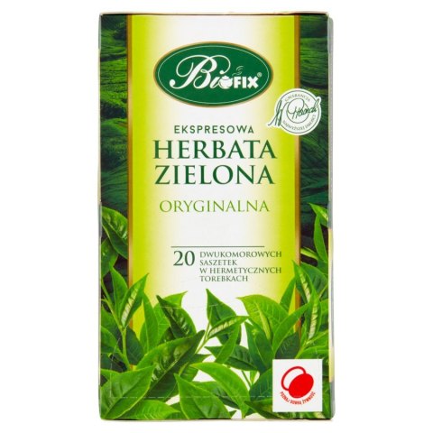 Herbata BIFIX zielona oryginalna ekspresowa 20tx2g