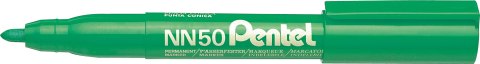 Marker permanentny NN50 zielony okrągła końcówka PENTEL Marker permanentny NN50 zielony okrągła końcówka PENTEL