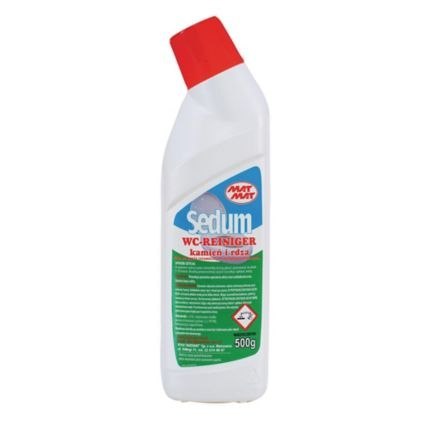 Żel do WC SEDUM kamień i rdza 500ml Żel do WC SEDUM kamień i rdza 500ml