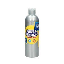 Farba szkolna Astra 250 ml - metaliczna srebrna, 301217034 Farba szkolna Astra 250 ml - metaliczna srebrna, 301217034