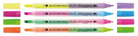 Zakreślacze tekstu BLIZZARD DUO-COLOR pomarańczowo-zielony TO-337 Toma Zakreślacze tekstu BLIZZARD DUO-COLOR pomarańczowo-zielony TO-337 Toma