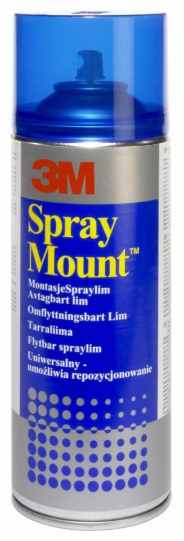 Klej_w sprayu 3M Spraymount (UK7874/11), uniwersalny, 400ml Klej_w sprayu 3M Spraymount (UK7874/11), uniwersalny, 400ml