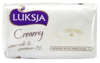 LUKSJA Mydło kostka 100g CREAMY COTTON&PROVITAMIN, 8797