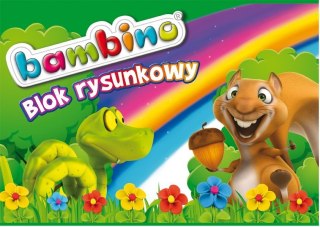 Blok rysunkowy BAMBINO A4 20kartek UNIPAP *1574