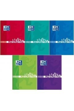 Brulion matematyka A5 80k 90g kratka z marginesem 400128310 OXFORD Brulion matematyka A5 80k 90g kratka z marginesem 400128310 OXFORD