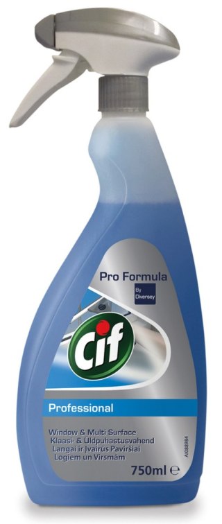 CIF Płyn do mycia szyb 750 ml Window&Multisurface cleaner 7518650 16423