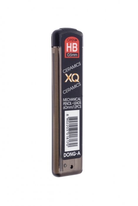 Grafity do ołówka automatycznego XQ 0.5mm HB DONG-A Grafity do ołówka automatycznego XQ 0.5mm HB DONG-A