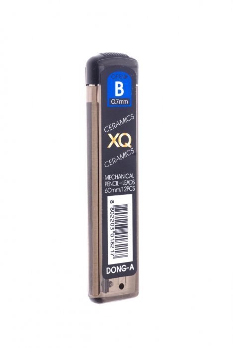 Grafity do ołówka automatycznego XQ 0.7mm B DONG-A Grafity do ołówka automatycznego XQ 0.7mm B DONG-A
