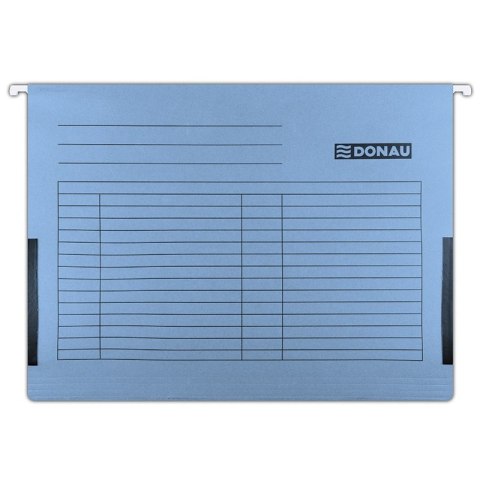 Teczak zaw.A4 niebi.z boczkami płóciennymi 7420905-10 DONAU Teczak zaw.A4 niebi.z boczkami płóciennymi 7420905-10 DONAU