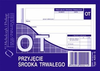 420-5 OT Przyjęcie środka trwałego MICHALCZYK