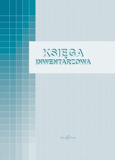 715-A Księga Inwentarzowa MICHALCZYK&PROKOP A4 80 zeszyt 80 kartek