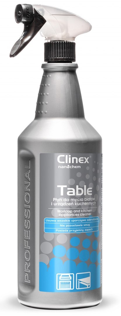 CLINEX Płyn do mycia blatów kuchennych Table 1l CL77038 CLINEX Płyn do mycia blatów kuchennych Table 1l CL77038