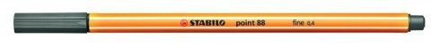 Cienkopis STABILO point 88/96 0.4mm ciemno szary Cienkopis STABILO point 88/96 0.4mm ciemno szary