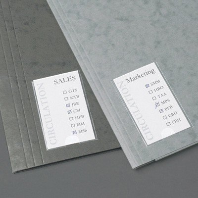 Samoprzylepne kieszenie na etykiety 3L 25x75mm 10310 12 sztuk Samoprzylepne kieszenie na etykiety 3L 25x75mm 10310 12 sztuk