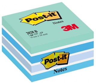 Bloczek 3M POST-IT 2028-B 76x76mm niebieski 450k FT510093212