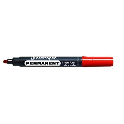 Marker permanentny czerwony 2846/04 CENTROPEN Marker permanentny czerwony 2846/04 CENTROPEN