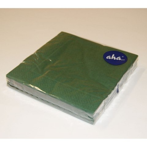 Serwetki AHA zielone 33x33cm, 20sztuk, intensywny Serwetki AHA zielone 33x33cm, 20sztuk, intensywny