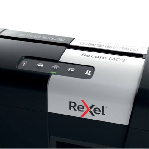 Niszczarka Rexel Secure MC3, (P-5), 3 kartki, 10 l kosz, 2020128EU Niszczarka Rexel Secure MC3, (P-5), 3 kartki, 10 l kosz, 2020128EU