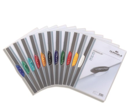 SWINGCLIP, skoroszyt zaciskowy A4, 1-30 karte k Mix kolorów 226000 DURABLE