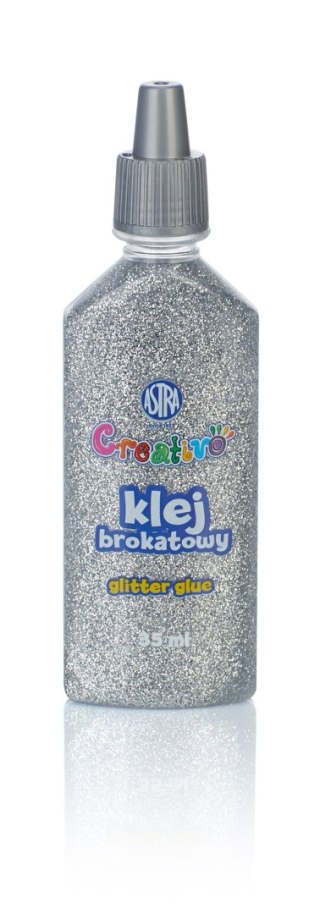 Klej brokatowy 35 ml złoty i srebrny - display 24 sztuki ASTRA, 332118001